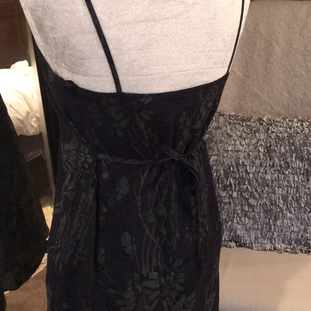 DKNY Essentials blue floral print dress NWOT - Picture 5 of 8